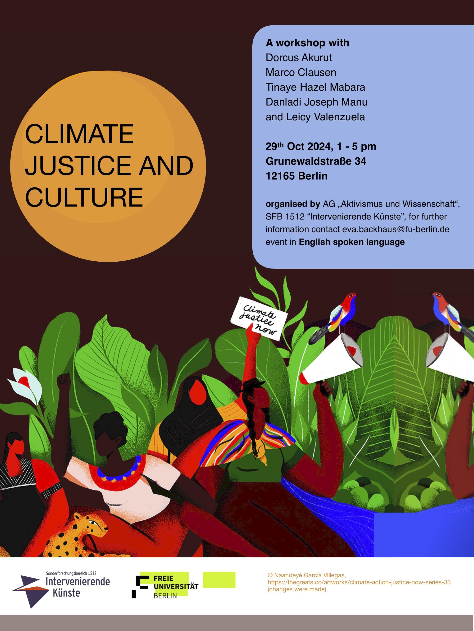 Poster: Climate Justice and Culture